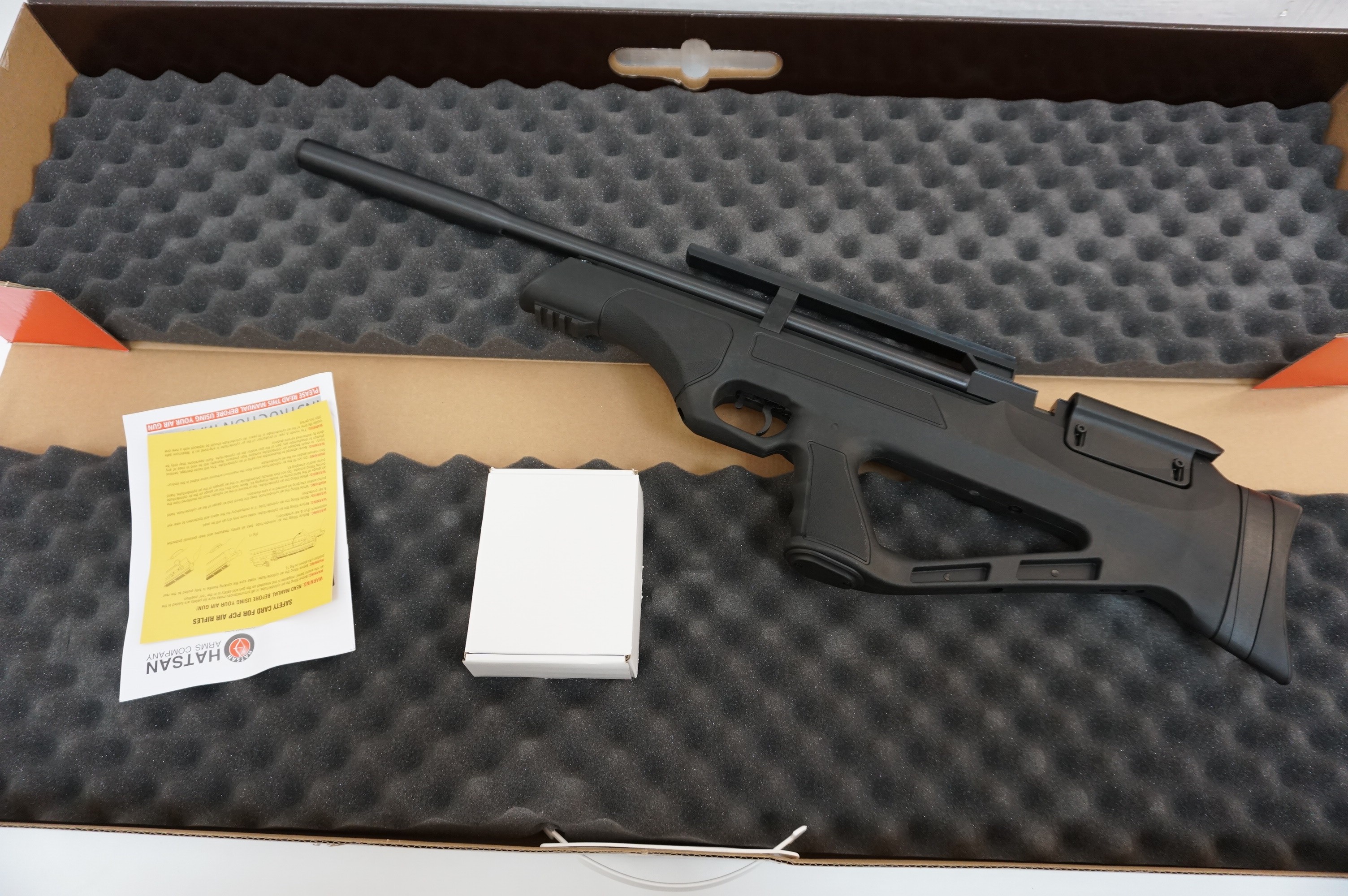Пневматическая винтовка Hatsan Flashpup-S QE (пластик, PCP, модератор, 3 Дж) 5,5 мм, изображение 4
