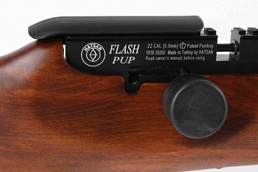 Пневматическая винтовка Hatsan Flashpup-W (дерево, PCP, 3 Дж) 5,5 мм, изображение 3