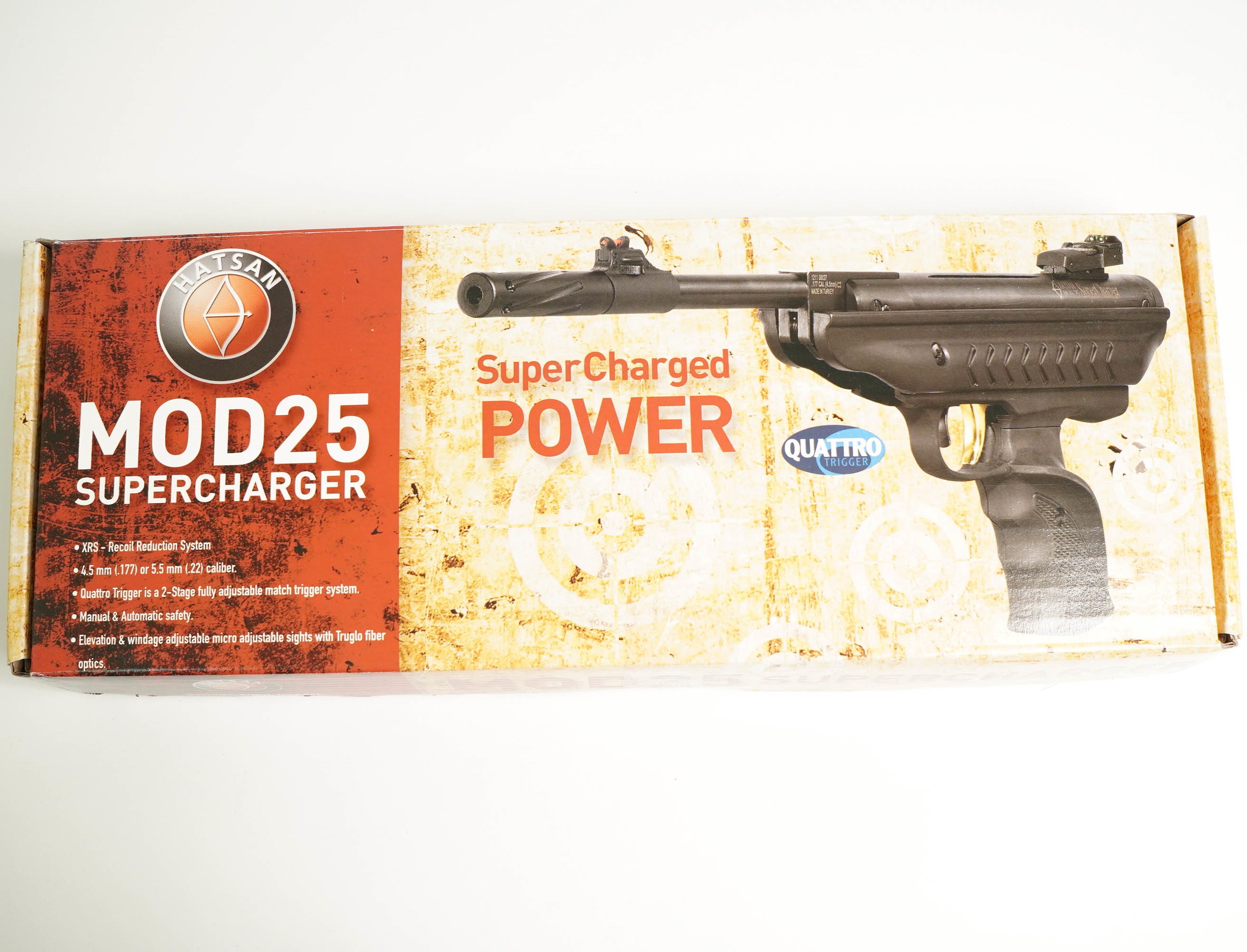 Пневматический пистолет Hatsan MOD 25 Supercharger, изображение 9