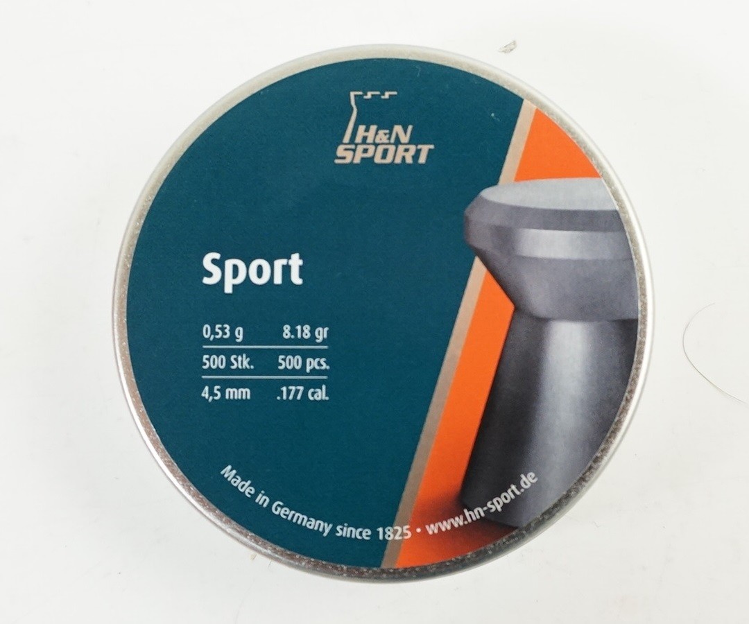 Пули H&N Sport 4,5 мм, 0,53 грамм, 500 штук