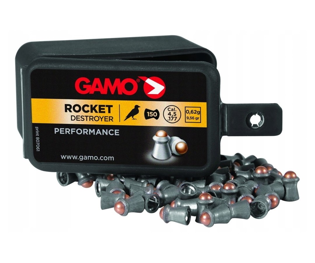Пули Gamo Rocket 4,5 мм, 0,6 грамм, 150 штук