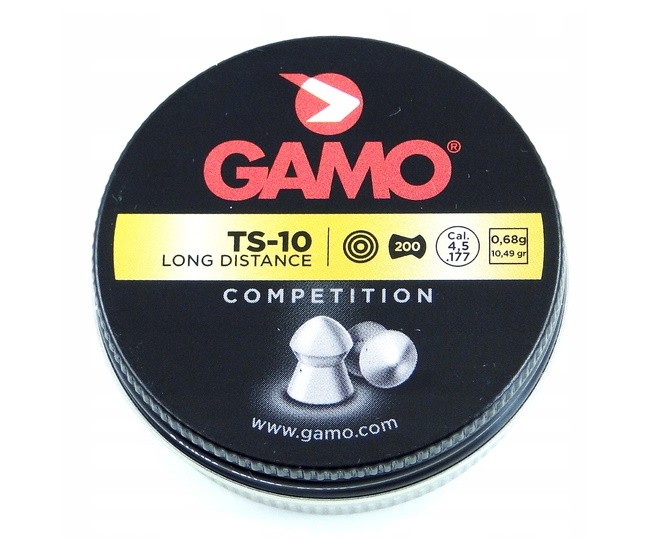 Пули Gamo TS-10 4,5 мм, 0,68 грамм, 200 штук