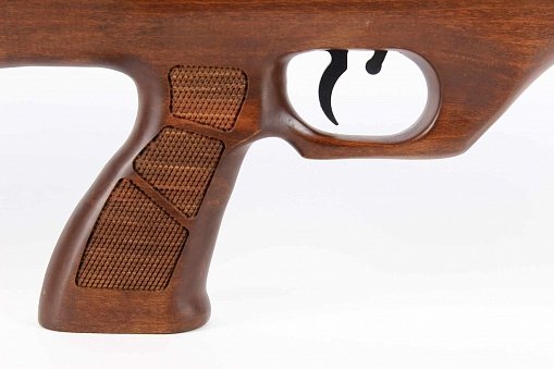 Пневматическая винтовка Hatsan Flashpup-W QE (дерево, PCP, модератор, 3 Дж) 5,5 мм, изображение 6