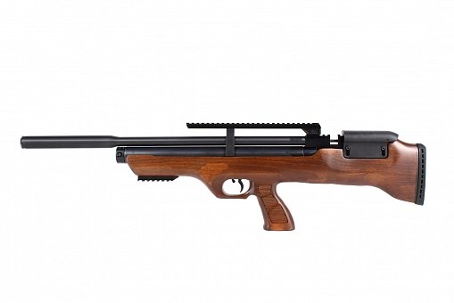 Пневматическая винтовка Hatsan Flashpup-W QE (дерево, PCP, модератор, 3 Дж) 5,5 мм, изображение 7