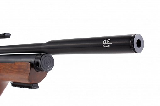 Пневматическая винтовка Hatsan Flashpup-W QE (дерево, PCP, модератор, 3 Дж) 5,5 мм, изображение 10
