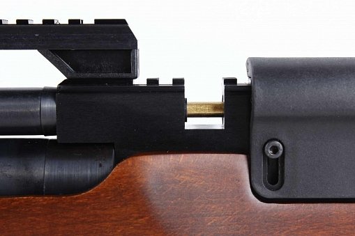Пневматическая винтовка Hatsan Flashpup-W QE (дерево, PCP, модератор, 3 Дж) 6,35 мм, изображение 4