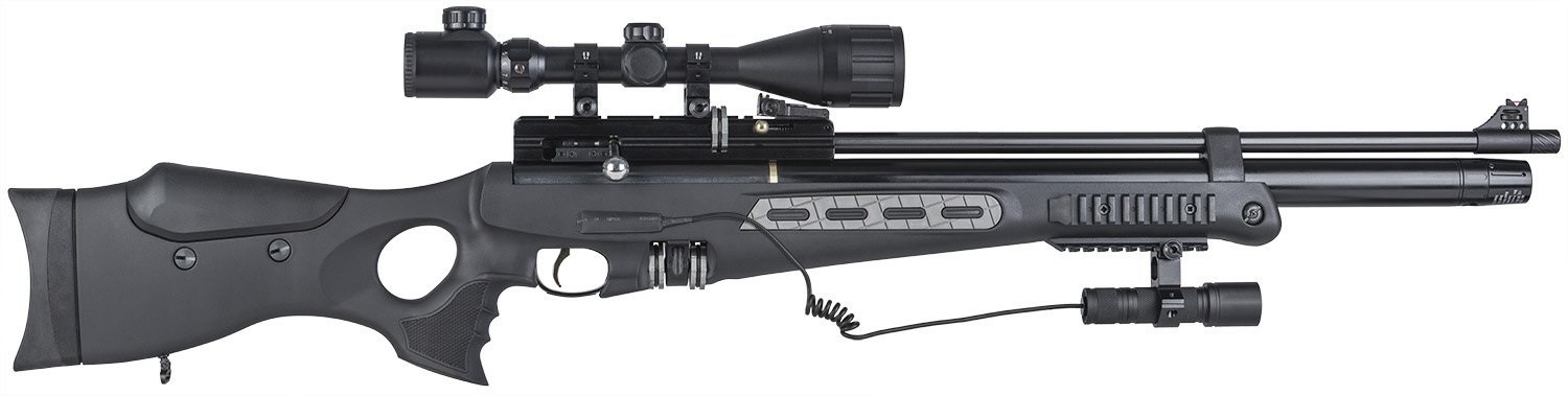 Пневматическая винтовка Hatsan BT 65 SB Elite (PCP, прицел 3Дж) 6,35мм