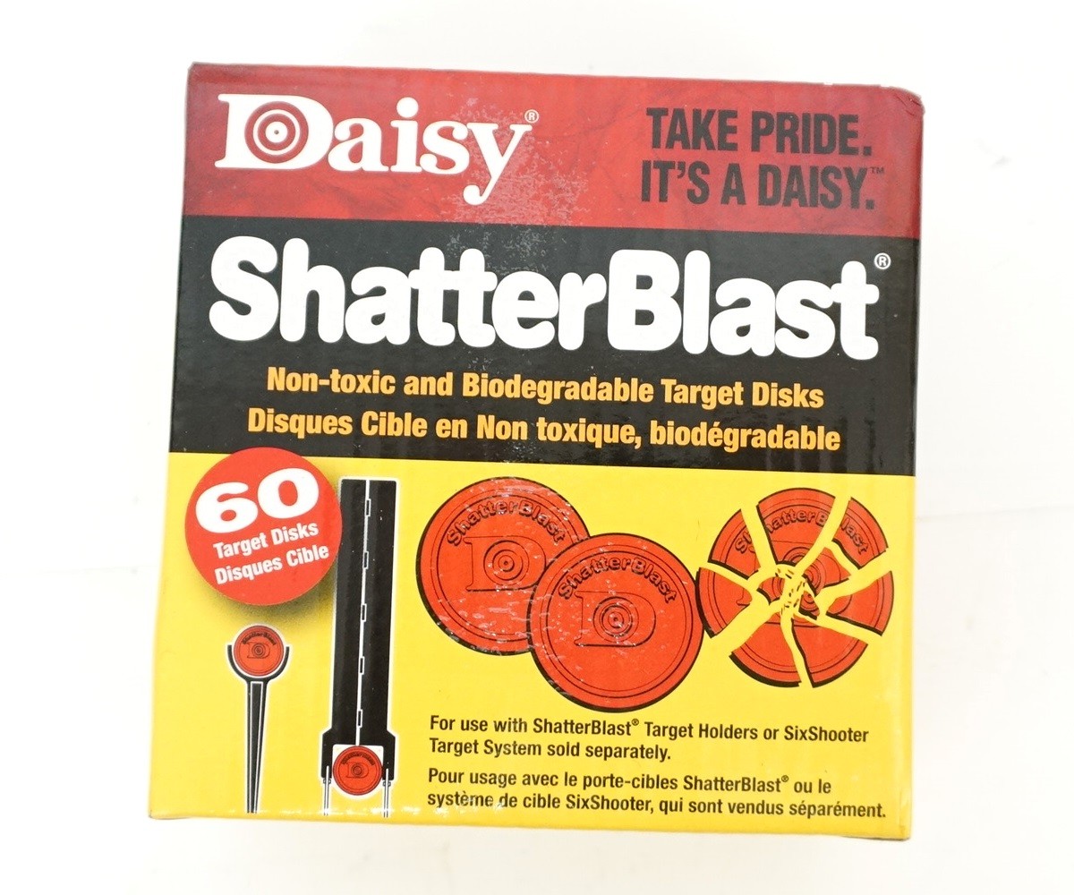 Мишень тарелка 2" Daisy ShatterBlast (60 штук)