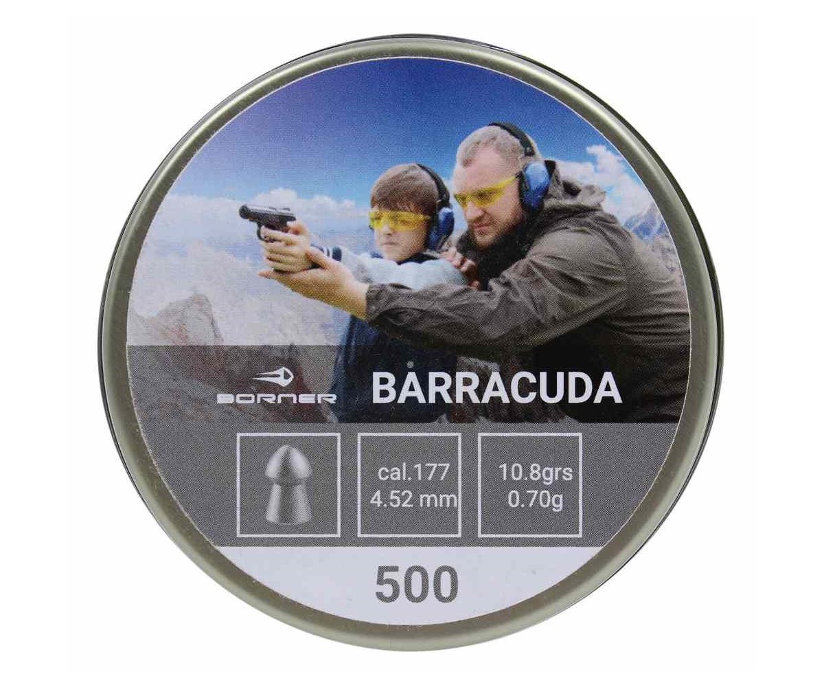 Пули Borner Barracuda 4,5 мм, 0,70 грамм, 500 штук
